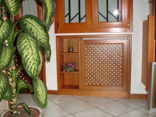 copritermosifone in legno 