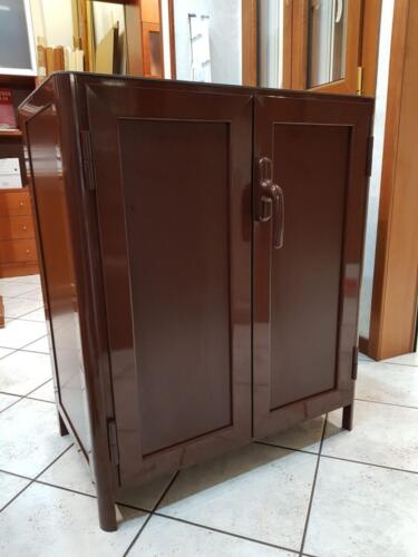 146 - mobiletto-in-alluminio-marrone